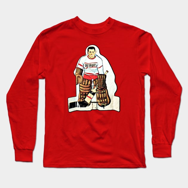 Coleco Table Hockey Players - Detroit Red Wings Long Sleeve T-Shirt by mafmove